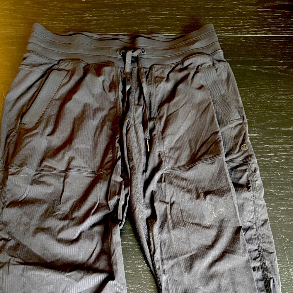Black lululemon Dance Studio Pants